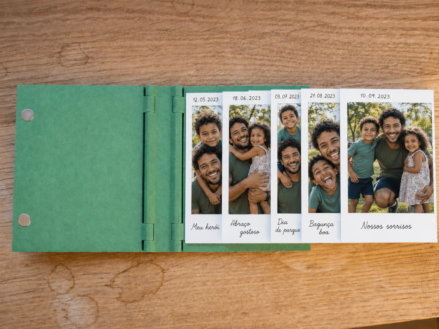 Livro de Memórias Personalizado — 6 Momentos Especiais